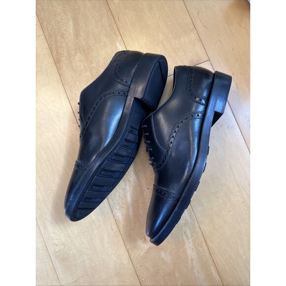 BLACK DRESS SHOES Cole Hann Grand OS Dawson Size 7.5 Mens New main image 10